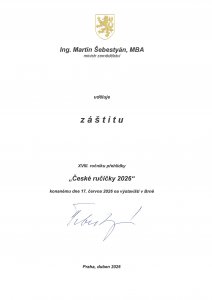 Záštita ministra zemědělství - XVIII. ročník