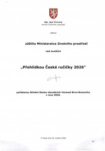 Záštita Ministerstva životního prostředí – XVIII. ročník