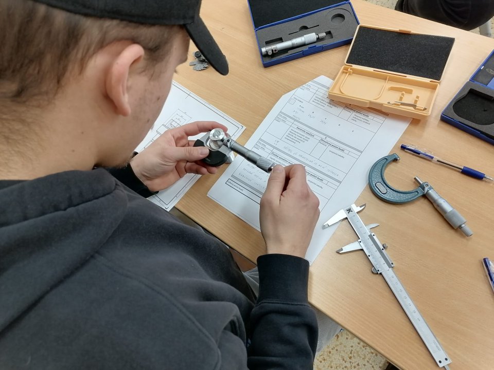 Výsledky v oboru strojní mechanik - zámečník