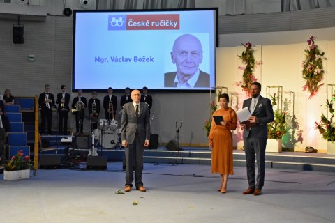 Václav Božek - oceněný za celoživotní přínos odbornému školství
