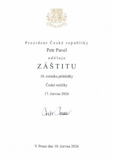 Prezident Petr Pavel udělil záštitu 18. ročníku přehlídky České ručičky